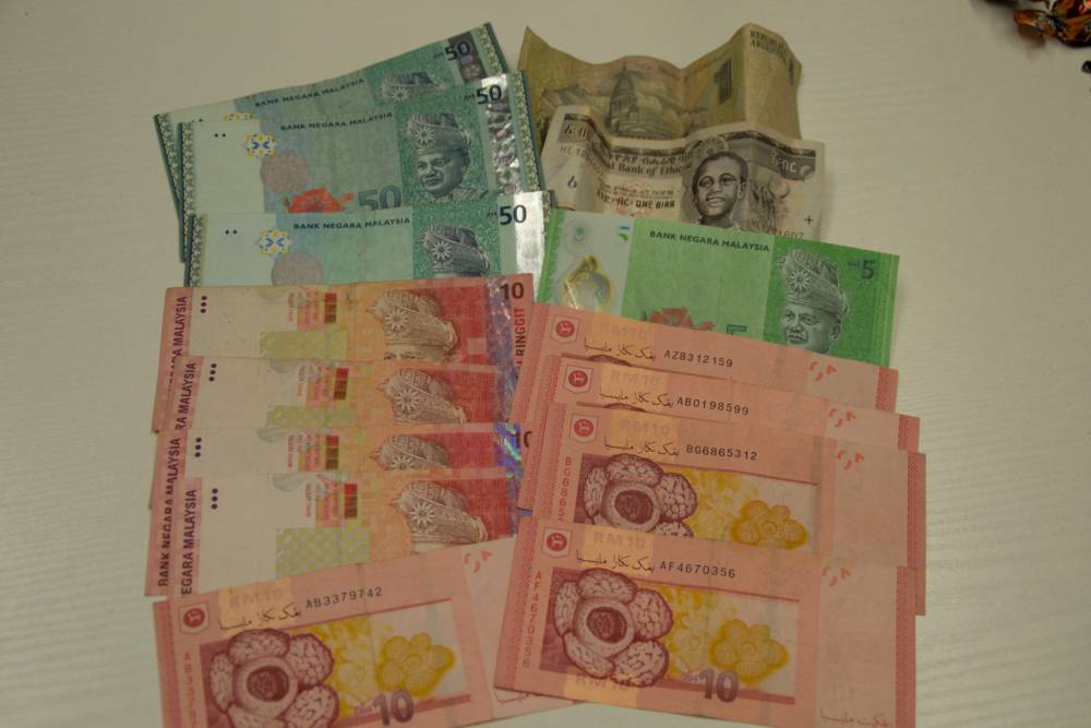 Geldscheine aus Malaysia